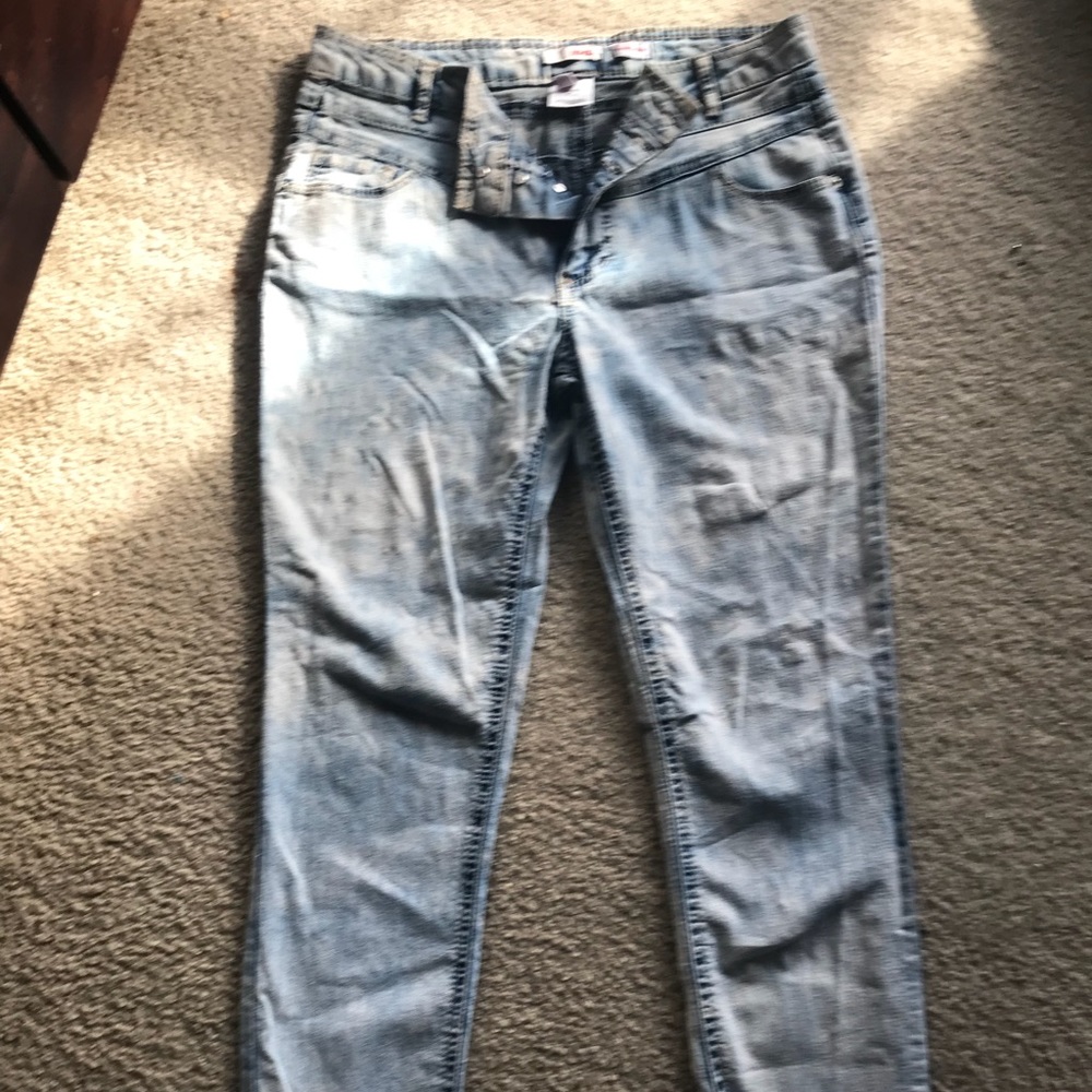 Acid wash jeans